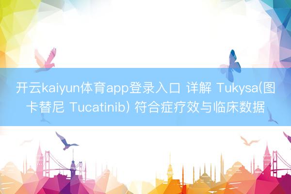 开云kaiyun体育app登录入口 详解 Tukysa(图卡替尼 Tucatinib) 符合症疗效与临床数据